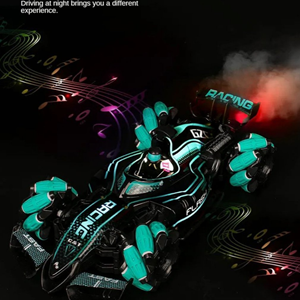 ماشین کنترلی RC مدل F1 طرح دودزا آبی remote control RC car model F1 shot 1:20 -اسباب بازی